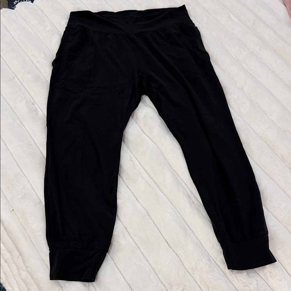 Athleta Black Jogger Pants - Size XL